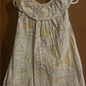 Vintage Kate Quinn Size 6 Year Yellow Foliage Leaf Top Shirt